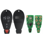 433Mhz 7961&4A Chip FCCID: GQ4-53T 5+1  button remote key for Chrylser,Jeep,Dodge