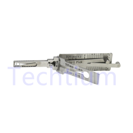 TOY(2014) V.2 Original Lishi 2in1 Decoder and Pick for Toyota