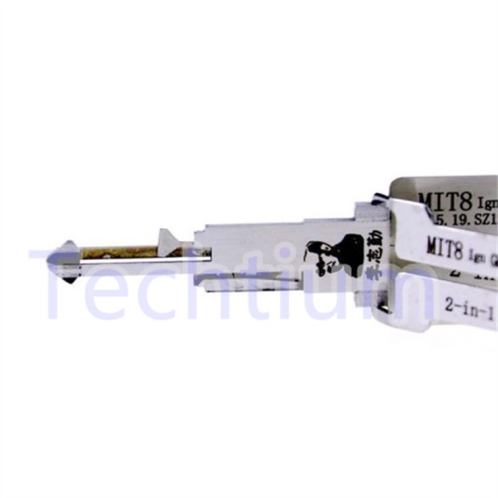 MIT8 Original Lishi Ignition 2in1 Decoder and Pick for Mitsubishi