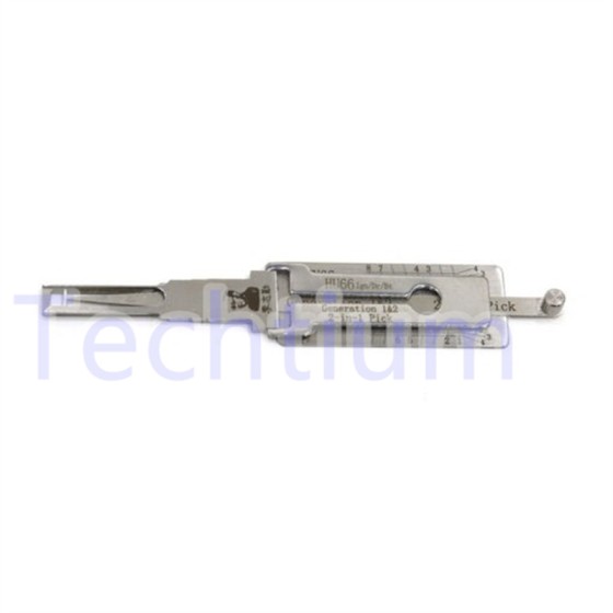 HU66 (Single Lifter) Original Lishi 2in1 Decoder and Pick for VW, Audi, Porsche