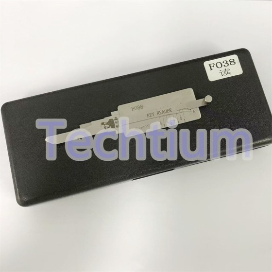 FO38 Key Reader Original Lishi 2in1 Decoder for Ford & Lincoln