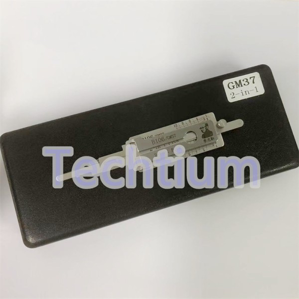 B106/GM37 Original Lishi 2in1 Decoder and Pick for GM Z Keyway