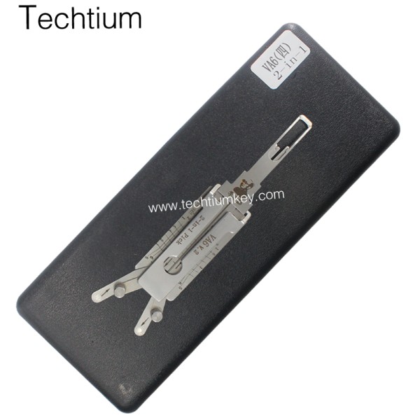 Peugeot VA6 Original Lishi 2 in 1 lock pick and decoder  together with best quality