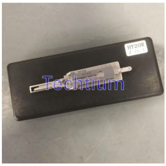 HY20R Original Lishi 2 in 1 lock pick and decoder for Korean Hyundai