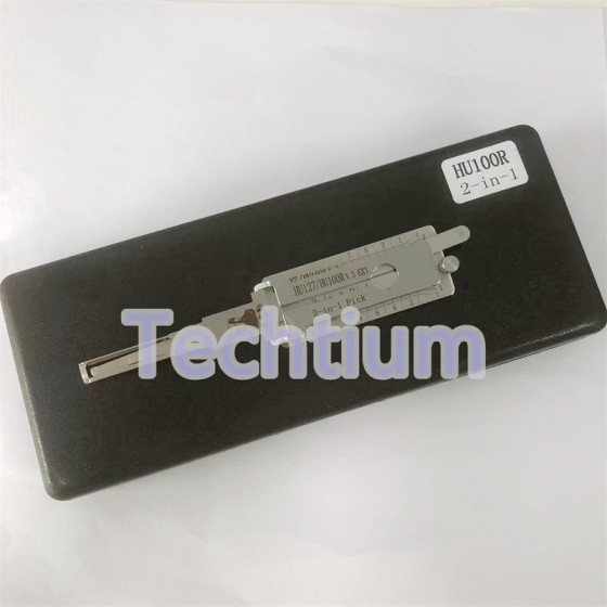 HU127/HU100R V.3 EXT ignition Original Lishi 2 in 1 lock pick decoder for bmw 5,7 Seires after 2010