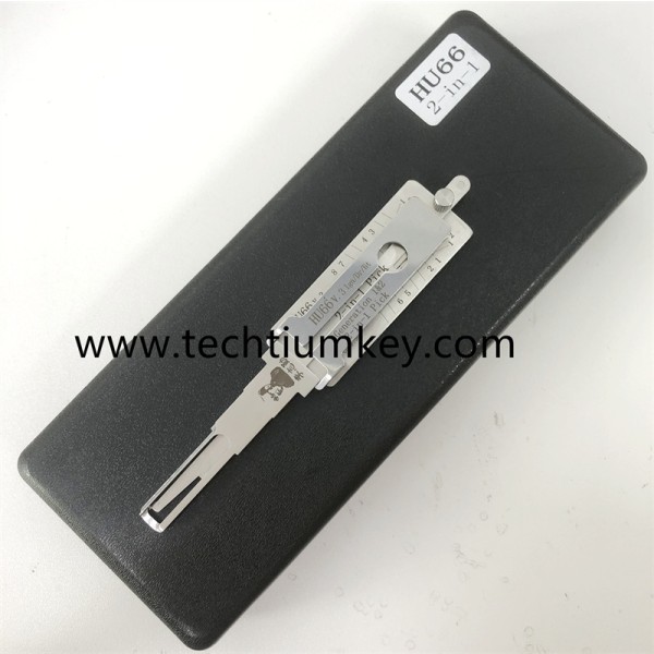 HU66 Ignition Original Lishi 2 in 1 lock pick decoder for VW,Audi,Skoda,Seat,Greatwall,Bently,Porsche,Lamborghini,Bugatti