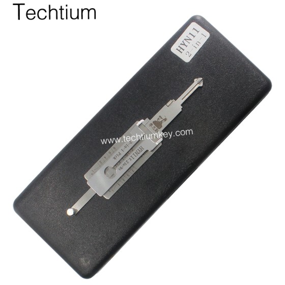 HYN11 Original Lishi 2 in 1 lock pick decoder for  cars that using #15 blade like Hyundai Elantra,Tucson,Kia Cerato