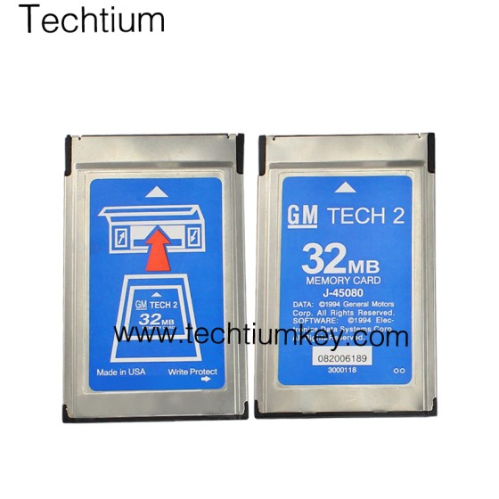 32MB Card for GM TECH2 (GM OPEL SAAB ISUZU SUZUKI & Holden)