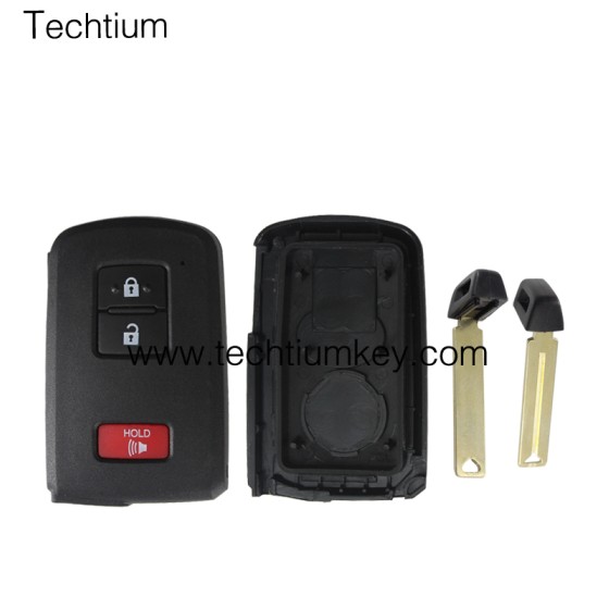 2+1 Button key shell for XSTO01EN