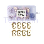 Fiat SIP22 1,2,3,4,A,B,C,D lock plate 50pcs each, total 200pcs （Material:copper ,better than Iron)