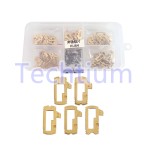 Mercedes Benz 1, 2, 3, 4 lock plate,100pcs（Material:copper ,better than Iron)
