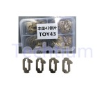 Toyota TOY43 1,2,3,4 lock plate,50pcs each,total 200pcs（Material:copper ,better than Iron)