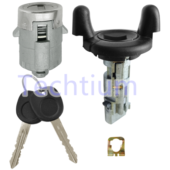 Cadillac door Lock cylinder  (1pcs ignition door Lock and 1pcs Left door lock)