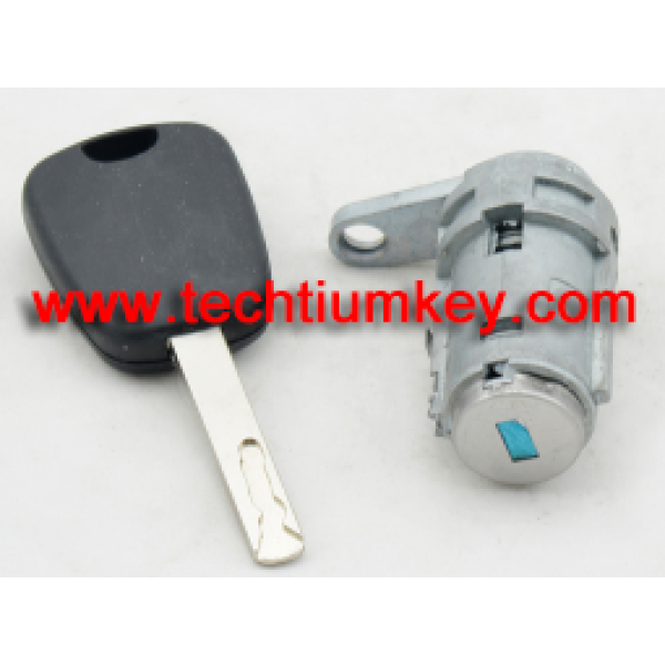 Peugeot 407 door lock cylinder