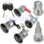 Ford Transit door lock cylinder Full set