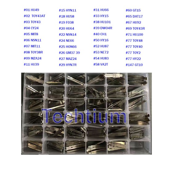175pcs/Box 35 Type blade