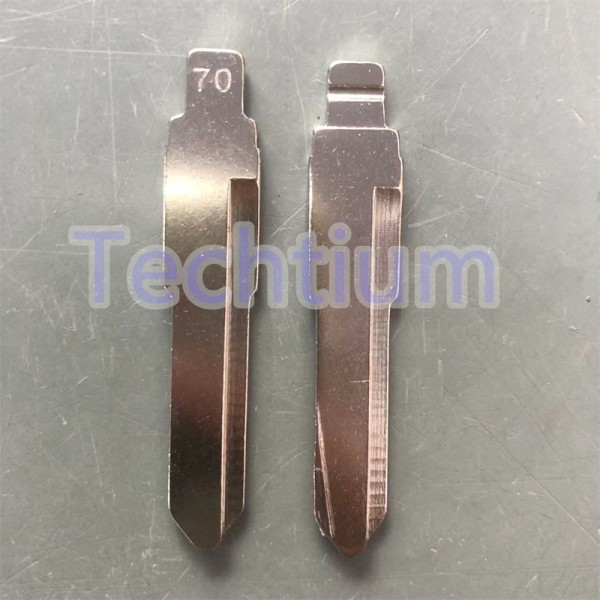 70# key blade for Daihatsu, Toyota Agya
