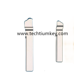 149# key blade for MQB original blade replacement with groove on blade