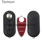 3 button remote flip key shell for Alfa