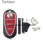 3 button remote flip key shell for Alfa