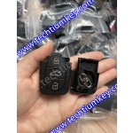 2032 porte-batterie 3+1 boutons boîtier de clé à distance pour Audi