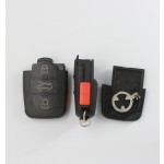 1616 battery holder 3+1 button remote key shell for Audi