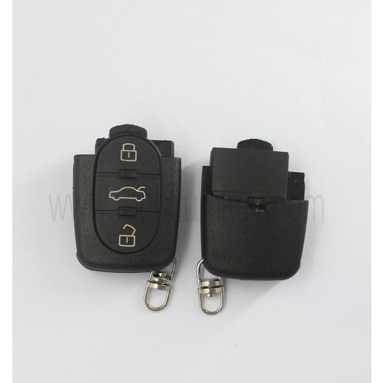 1616 battery holder 3 button remote key shell for Audi