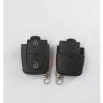 2032 battery holder 2+1 button remote key shell for Audi