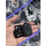 2032 battery holder 2 button remote key shell for Audi