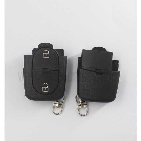 1616 battery holder 2 button remote key shell for Audi
