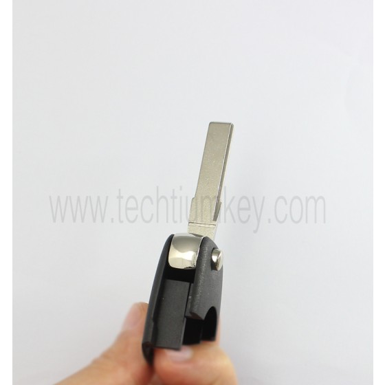 flip key head shell (Round head) for Audi