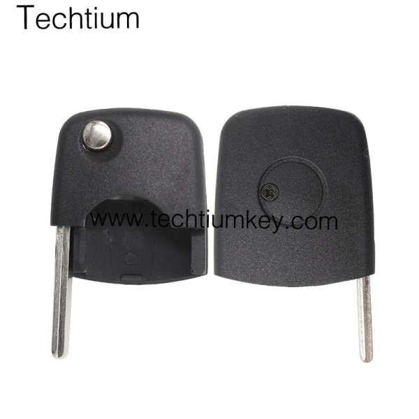 flip key head shell (Round head) for Audi