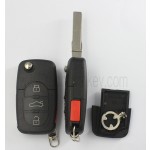1616 battery holder 3+1 button remote key shell for Audi
