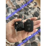 1616 battery holder 3+1 button remote key shell for Audi