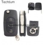 1616 battery holder 3 button remote key shell for Audi