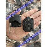 1616 battery holder 3 button remote key shell for Audi