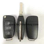868MHZ 8E chip FCC:4F0837220R 4F0837220R KYDZ 3 button remote key for Audi A6