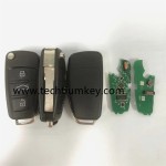 433Mhz MQB48 Chip keyless KYDZ 3 button remote key for Audi Q3,A1