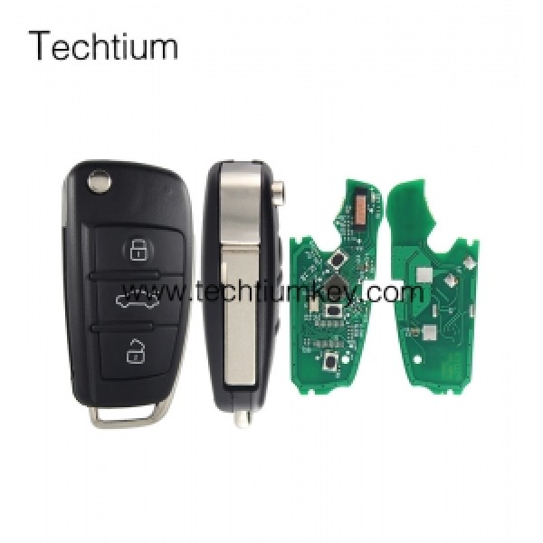 433Mhz MQB48 Chip KYDZ 3 button remote key for Audi A3/A3TT