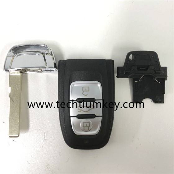 868MHz  8T0959754D 8T0959754H 3 button remote key for Audi