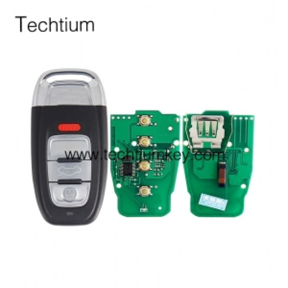315Mhz 754C/754G 3+1 button remote key for Audi