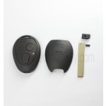 with words on back 2 button remote key shell for BMW Mini