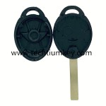 without words on back 3 button remote key shell for BMW Mini