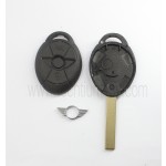 with words on back 3 button remote key shell for BMW Mini