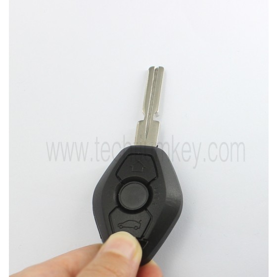 4 track blade 2 button remote key shell for BMW