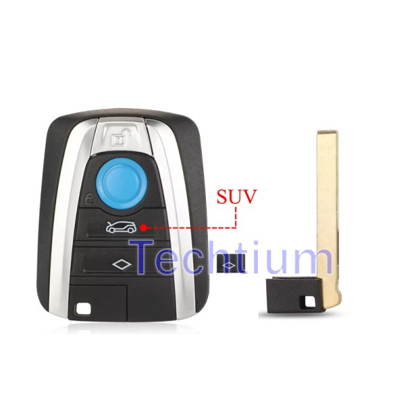 SUV button 4 button smart key shell for BMW