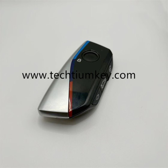 4 boutons clef intelligente coque pour BMW