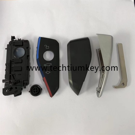 3 boutons clef intelligente coque pour BMW