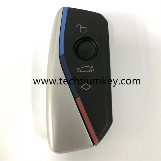 3 boutons clef intelligente coque pour BMW