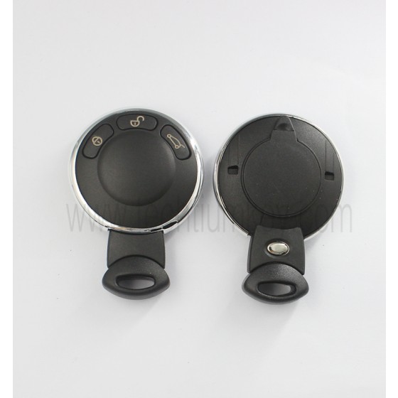 avec pince batterie 3 boutons boîtier clé à distance pour BMW MINI